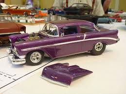 56 Chevy Prostreet Model Cars Building Plastic Model Cars Scale Models Cars