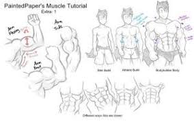 Big Muscles Tutorial Extra By Paintedpaper Drawing Reference How To Draw Muscles Drawing Tutorial