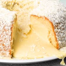 Coconut Cake With A Creamy Filling Kokoskuchen Mit Cremiger Fullung Coconut Cake With Cr In 2020 Cake Recipes Easy Homemade Easy Cake Recipes Easy Vanilla Cake Recipe