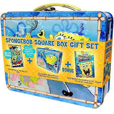 Amazon Com Spongebob Squarepants Spongebob Vs The Big One Limited Edition Gift Set With Collectible Tin Lu Spongebob Square Spongebob Squarepants Spongebob