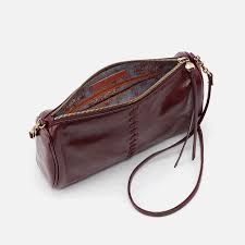 Topaz/Deep Plum Slick Genuine Leather ...