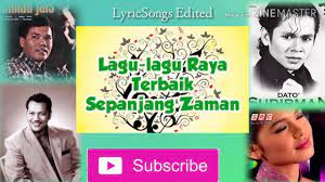 Menariknya lagu raya kali ini apabila semua kumpulan floor 88 ini dimulakan dengan takbir raya, lagu ini pasti membuatkan korang rasa lagi tak sabar nak raya! Lagu Raya 2019 Sepanjang Zaman Koleksi Lagu Raya Nostalgia Youtube