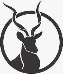 A Slender Deer Head Minimalist Animal Animal Logo Line Art Drawings
