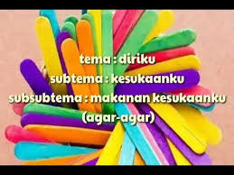 Rppm dan rpph dengan model pembelajaran area di tk. 2 Tema Diriku Subtema Kesukaanku Subsubtema Makanan Kesukaanku Agar Agar Youtube