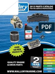 Mallory Marine 2013 Product Catalog Carburetor Distributor