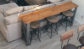 Sofa Bar Table Sold But We Will Be Happy To Build You A Custom Piece Table Behind Couch Bar Table Behind Couch Bar Table