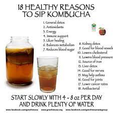 Kombucha is a fermented drink made with bacteria and yeast, and often mixed with tea. 7 Benefits Of Kombucha Ideas Kombucha Kombucha Benefits Kombucha Drink