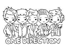 One direction coloring page to print and color for free. Pin On 1d