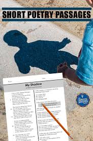 Poetry Reading Comprehension Passages Poetry Comprehension Poetry Reading Comprehension Reading Comprehension Passages
