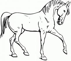 Disegno stilizzato bambina con cavallo : Disegni Di Cavalli Da Colorare 100 Immagini Da Stampare A Tutto Donna