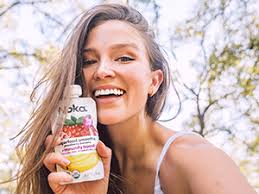 Amazon.com : Noka Superfood Fruit Smoothie Pouches, Strawberry Banana with  Immune Support, Healthy Snacks with Elderberry, Flax Seed, Plant Protein,  and Prebiotic Fiber, Gluten Free and Vegan, 4.22 oz, 12 Count :