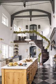 inside a chic and rustic vermont farmhouse during the holidays house interior home interior design farmhouse interior