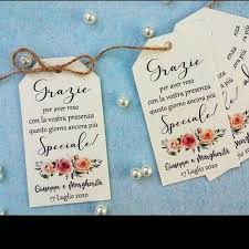 Pin Su Segnaposti Matrimonio
