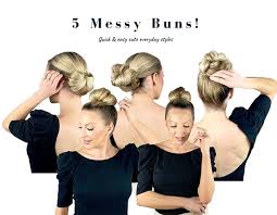 Entrust yourself to the hands of a guru. How To Do Easy Messy Bun