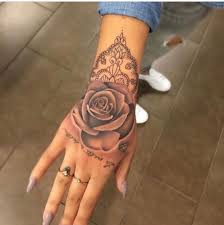 Arm Henna Tattoo Rose Kata Kata Bijak In 2020 Tattoos Hand Tattoos Rose Hand Tattoo