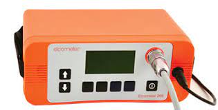 If the display is heated above 50qc (120qf) it may be damaged. Elcometer 266 Dc Holiday Detektor