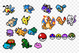 Search, discover and share your favorite pokemon pixel gifs. Pokemon Gif Png Png Download Pokemon Gen 1 Pixel Art Transparent Png Vhv