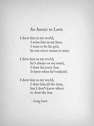 An Artist In Love Lang Leav Quotes Words Quotes Poetry Words