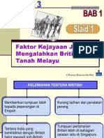 Memulakan serangan dari utara tanah melayu kerana pertahanan utama british tertumpu di singapura. Slide 1 Faktor Kejayaan Jepun Mengalahkan British Di Tanah Melayu