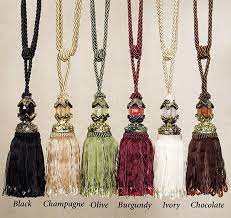 These also come in different types and styles but today, we will show you those that have tassels and ropes. Accessorize Curtains With 15 Rope And Tassel Tiebacks Home Design Lover