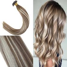 Rather than changing it altogether, in the way other colors do, the blonde simply acts as a powerful source of light, attracting sun rays. Highlight Fusion Pre Bonded U Tip 6 60 Chestnut Brown Platinum Blonde 50g Qty 20