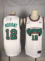 The nba is reportedly considering letting players customize the back. 2020 Grizzlies 12 Ja Morant White Nike Swingman Jersey White Nikes Jersey Memphis Grizzlies
