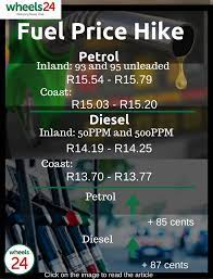 Discover here fuel prices today. See Record Sa Fuel Price Hike Here S How Much More You Ll Have To Pay For Fuel Wheels