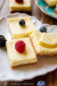Giada de laurentiis shares her favorit. 130 Calorie Greek Yogurt Lemon Bars Sally S Baking Addiction