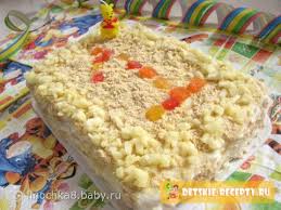 торт на день рождения ребенка своими руками рецепт с фото Recept 1 Pervyj Recept Torta Rebenku Na 1 God Detskoe Pechene Recept Ochen Prost V Kachestve Testa Lyubo Tort Dlya Rebyonka Recepty Tortov Tort