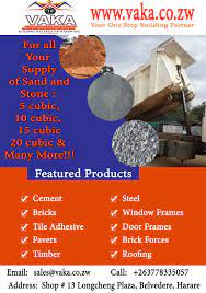 Get up to 90% off hundreds of a selection of materials is below. Vaka Building Materials Hardware For All Your 1 Sand 2 Quarry Dust 3 Stones 4 River Sand 5 Pit Sand 6 Gravel And Any Other Building Materials Our Business