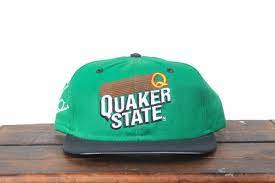 Vintage Trucker Hat Snapback Hat Baseball Cap Quaker State Etsy Vintage Trucker Hats Trucker Hat Snapback Hats