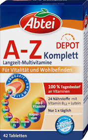 Məlumat internet səhifələrində istifadə edildikdə müvafiq keçidin qoyulması mütləqdir. Abtei A Z Komplett Langzeit Multivitamine Tabletten 42 St Dm At