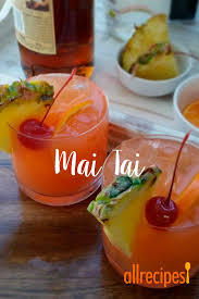 Mai Tai Recipe Alcohol Drink Recipes Food Alcohol Recipes