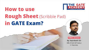 Download gate answer key, check paper. How To Use Rough Sheet In Gate Exam Scribble Pad In Gate Exam Gate Preparation Tips Gate Exam Youtube