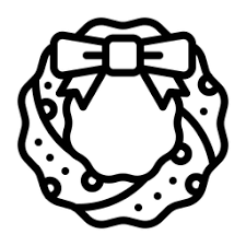 Svg svg files for, hd png download is a hd free transparent png image, which is classified into christmas tree vector png,christmas ball png,merry christmas text png. Free Christmas Wreath Icon Of Line Style Available In Svg Png Eps Ai Icon Fonts