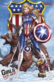 Zenescope Fan Page Comic Book Girl Captain America Cosplay Captain America