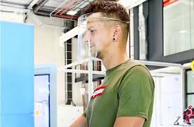 Covid 19/ corona virus diy face shield. Face Shields Der Uni Stuttgart Corona Schutz Made Im Landle Vaihingen Stuttgarter Zeitung