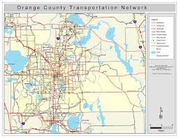 Both ar useful, but the first are read only by a. Orange County Road Network Color 2009
