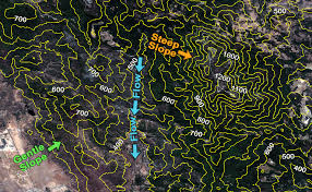 What Are Contour Lines On Topographic Maps Gis Geography