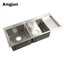 Check spelling or type a new query. China 10045 Large Double Bowl Stainless Steel Kitchen Sink With Drainboard China Double Bowl Stainless Steel Sink With Drainboard Double Bowl Stainless Steel Kitchen Sink