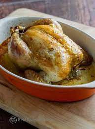 How To Oven Roast Whole Chicken Juicy Tender Best Recipe Box Recipe Baked Whole Chicken Recipes Whole Baked Chicken Easy Roasted Chicken Recipe