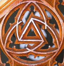 Trinity Symbol On Chancel Matters Of Interpretation Carving letters into wood is a great craft project you can use to make personalized signs or decorations. trinity symbol on chancel matters of
