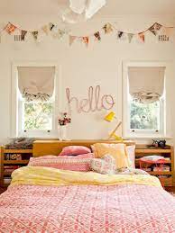 30 Ideas Beyond Function Bedside Table Designs Elonahome Com Eclectic Bedroom Yellow Room Home Bedroom