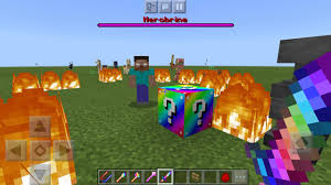 Sometimes lucky blok will give you really valuable gear and other times you will have to fight zombies. Rainbow Lucky Block Mod In Minecraft Pe Youtube
