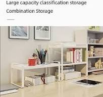 Amazon.com: Nordic Desk Organizers Office Desk Desktop Shelves Multi-Layer  Bookshelf Desk Desktop Organiseurs De Rangement Kitchen Storage : Office ...