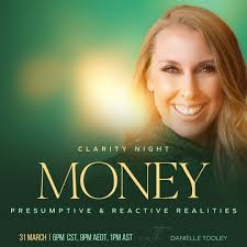 How many presumptive and need of reactive realities do you have with money?  Did you notice what came up for you? Here is an example of how these  energies can show up.