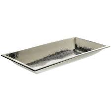 Maybe you would like to learn more about one of these? Expressly Hubert Hammered Rectangular Stainless Steel Platter 27 1 2 L X 13 1 2 W X 3 H