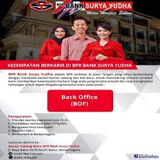 Lowongan kerja frontliner bank bri juni 2021 rekrutmen.net. Lowongan Kerja Bpr Bank Surya Yudha Februari 2021