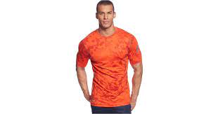 Under Armour Heatgear Sonic Fitted Performance T-Shirt in Orange for Men -  Lyst