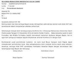 Daftar isi artikel cara membuat surat izin sekolah contoh surat izin sekolah. Contoh Format Surat Audiensi Umum Yang Baik Dan Benar Kumpulan Contoh Surat